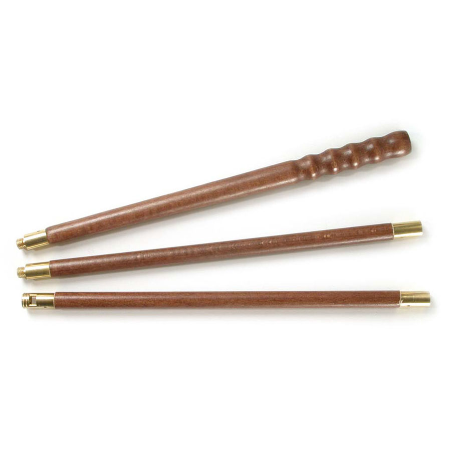 Varnished walnut rod 3pcs for SHOTGUN 